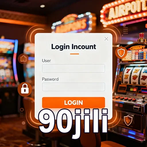 User logging into 90jili for secure casino gaming